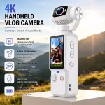 Camera - 4K HD Vlog Camera with a 180° Rotating Lens